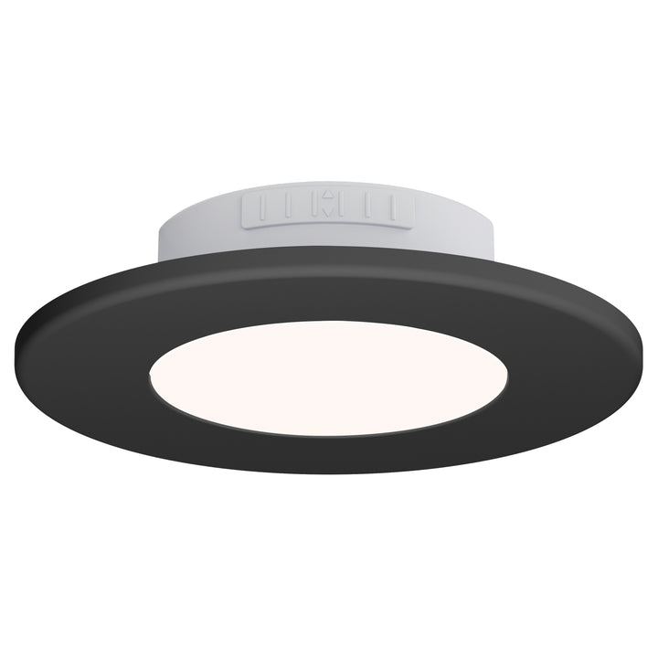 Snug 4" LED Recessed DownLight CCT Select Black