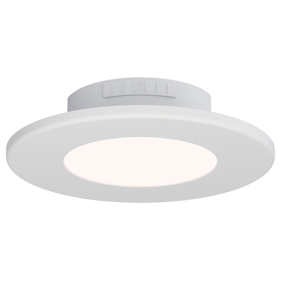 Snug 4" LED Recessed DownLight CCT Select White / White