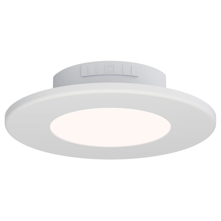 Snug 4" LED Recessed DownLight CCT Select White / White