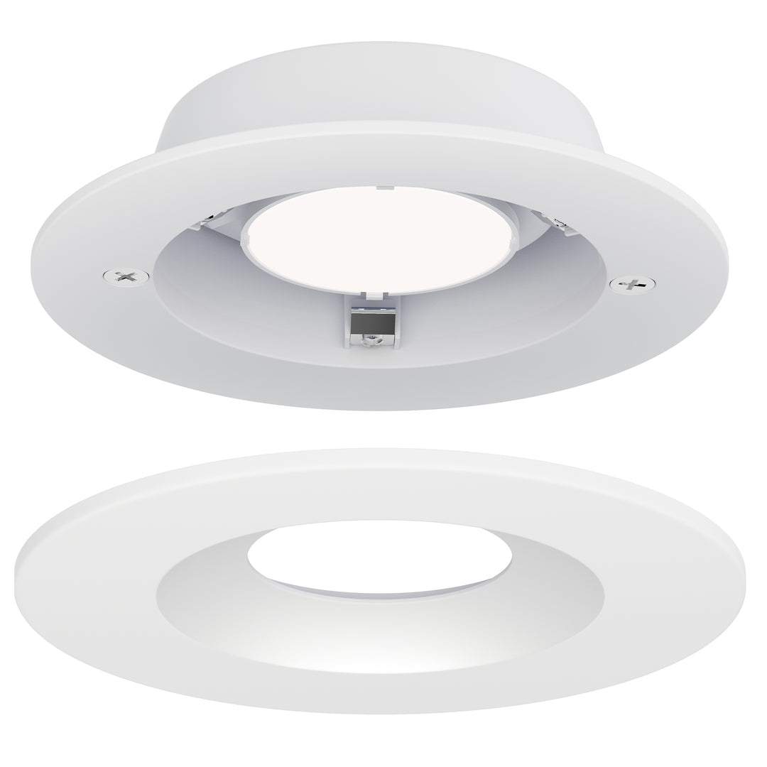 Crisp 5" LED Recessed DownLight 3000K - Round White alternate view