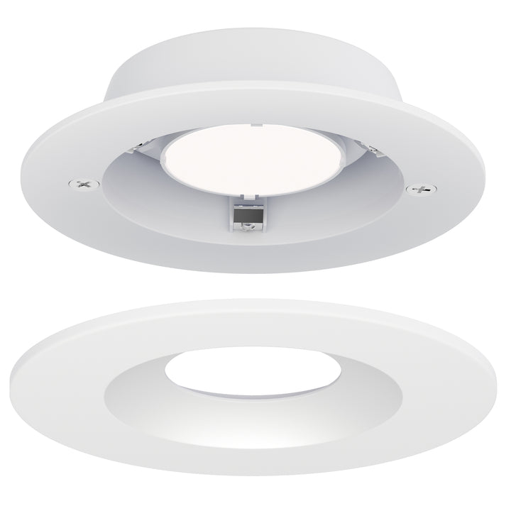 Crisp 5" LED Recessed DownLight 3000K - Round White alternate view