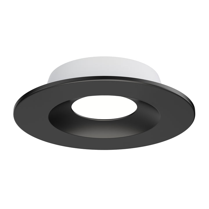 Crisp 5" LED Recessed DownLight CCT Select - Round Black