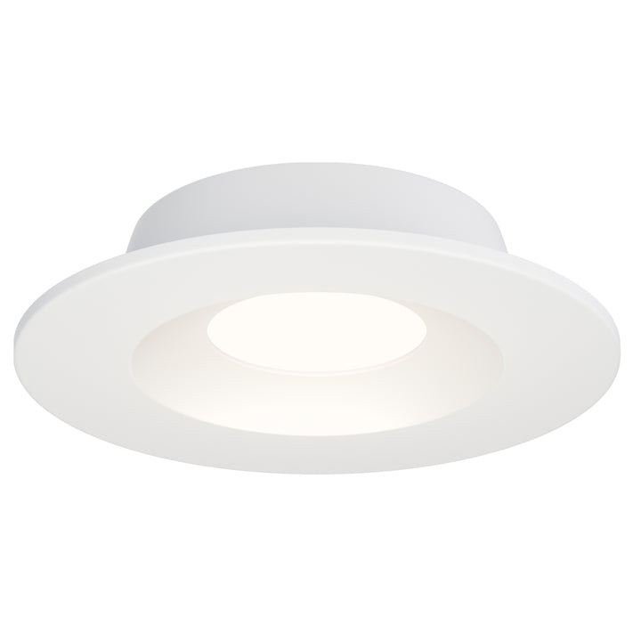 Crisp 5" LED Recessed DownLight CCT Select - Round White