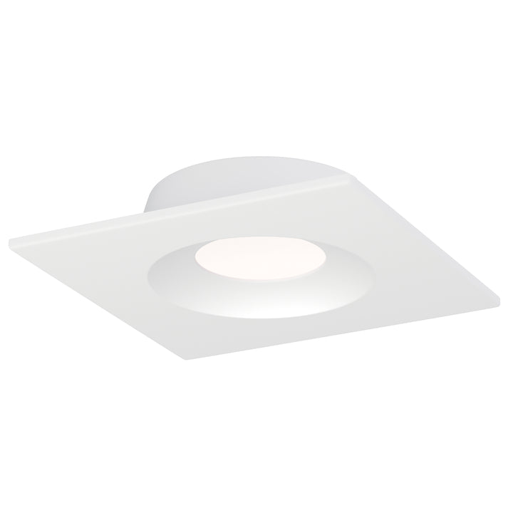 Crisp 5" LED Recessed DownLight 3000K - Square White