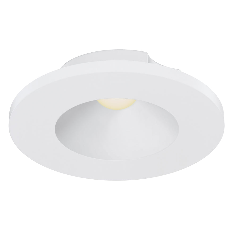 Snug Surface Mount LED Downlight 3000K White / White