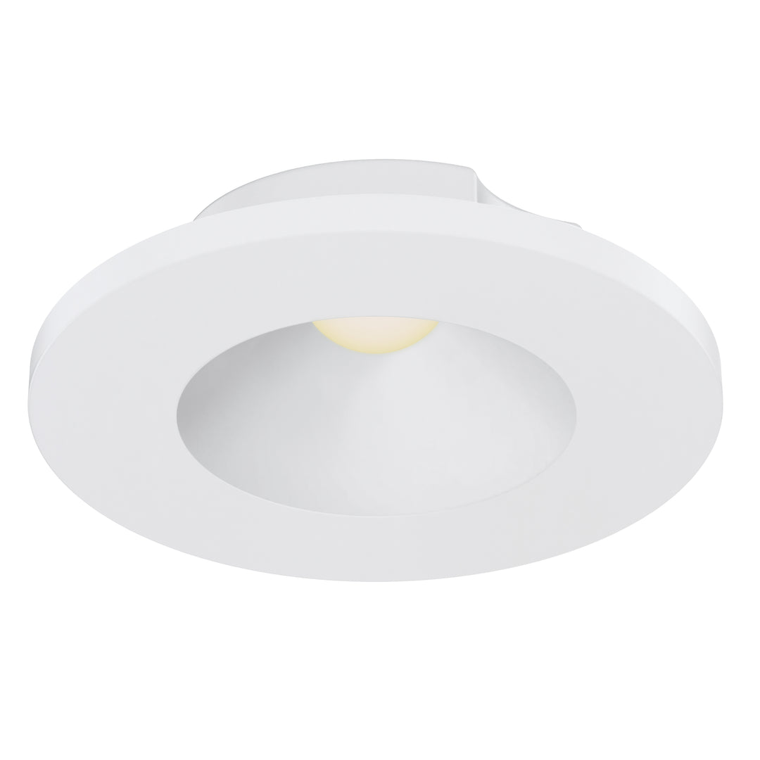 Snug Surface Mount LED Downlight 3000K White / White