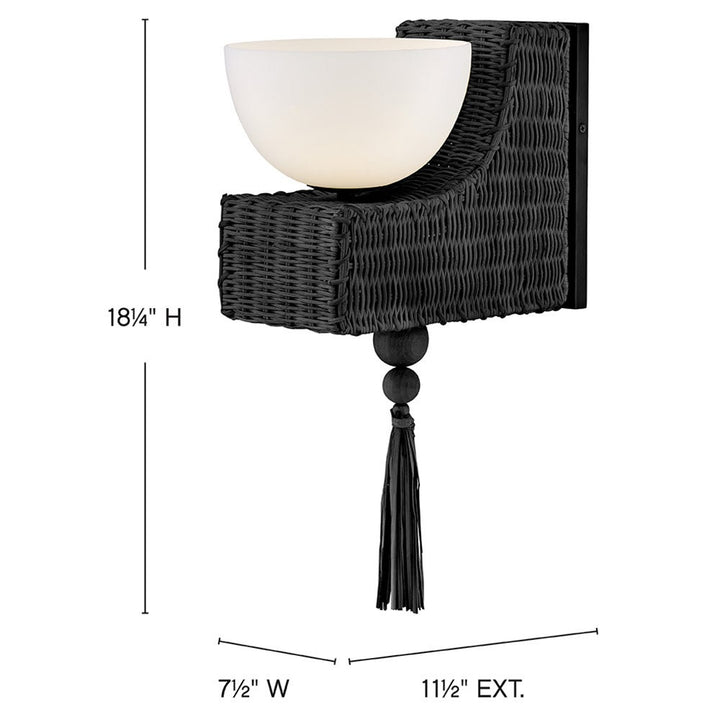 Thalia Medium Single Light Sconce