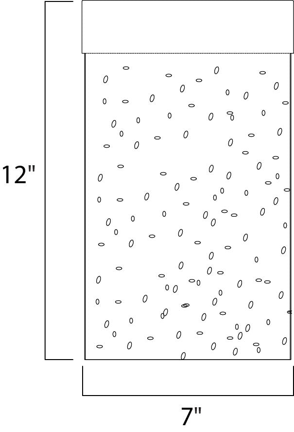 Moda LED Outdoor Wall Sconce dimensions diagram