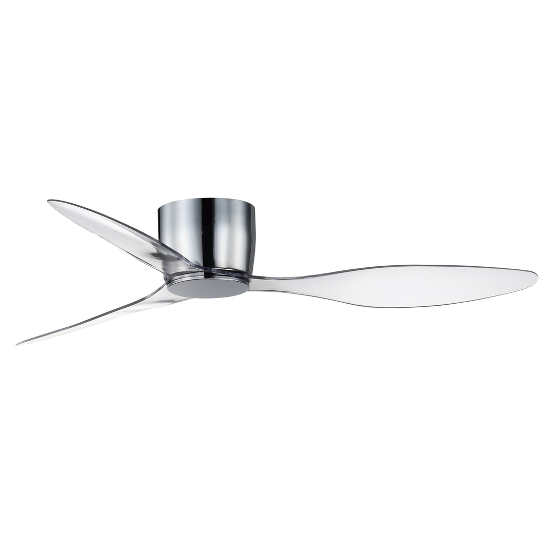 Aeris 52" 3-Blade Hugger Fan Polished Chrome
