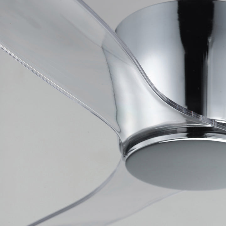Aeris 52" 3-Blade Hugger Fan Polished Chrome alternate view