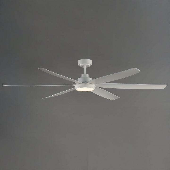 Albatross 72" 6-Blade Marine Grade Fan w LED White / Matte White alternate view
