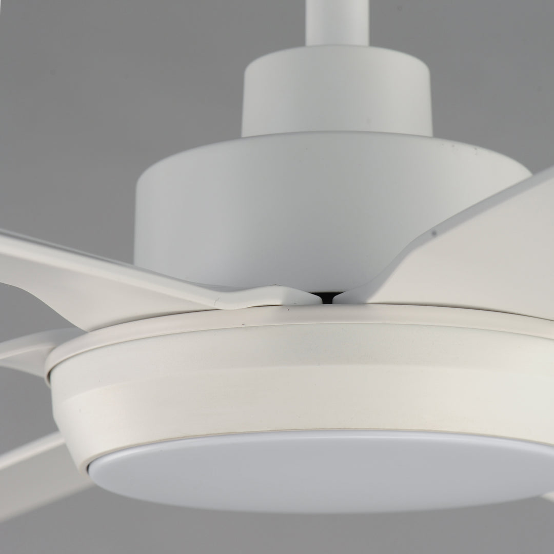Albatross 72" 6-Blade Marine Grade Fan w LED White / Matte White alternate view