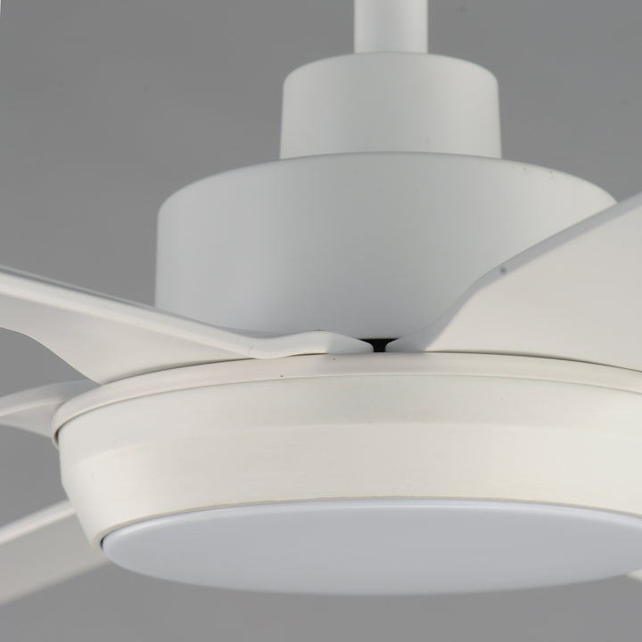 Albatross 72" 6-Blade Marine Grade Fan w LED White / Matte White alternate view