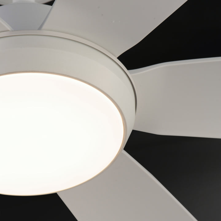 Albatross 72" 6-Blade Marine Grade Fan w LED White / Matte White alternate view