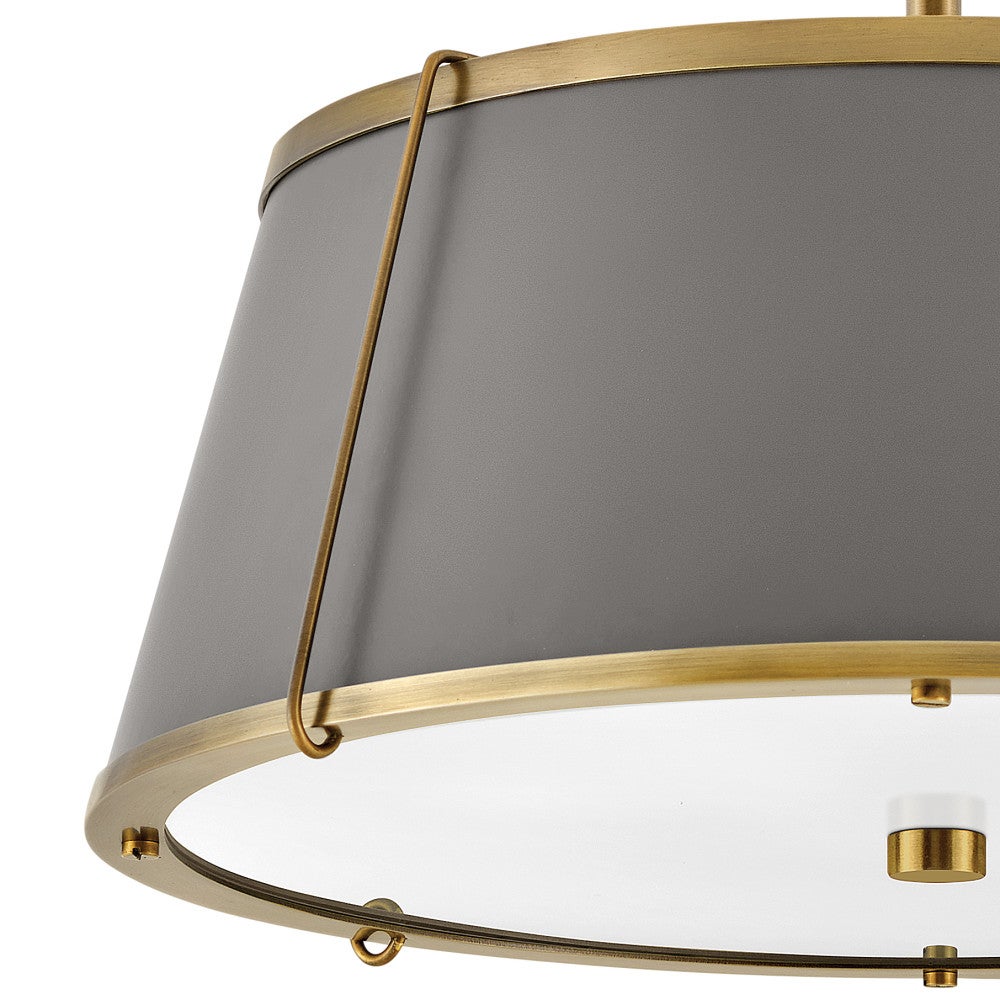 Clarke Medium Semi-Flush Mount