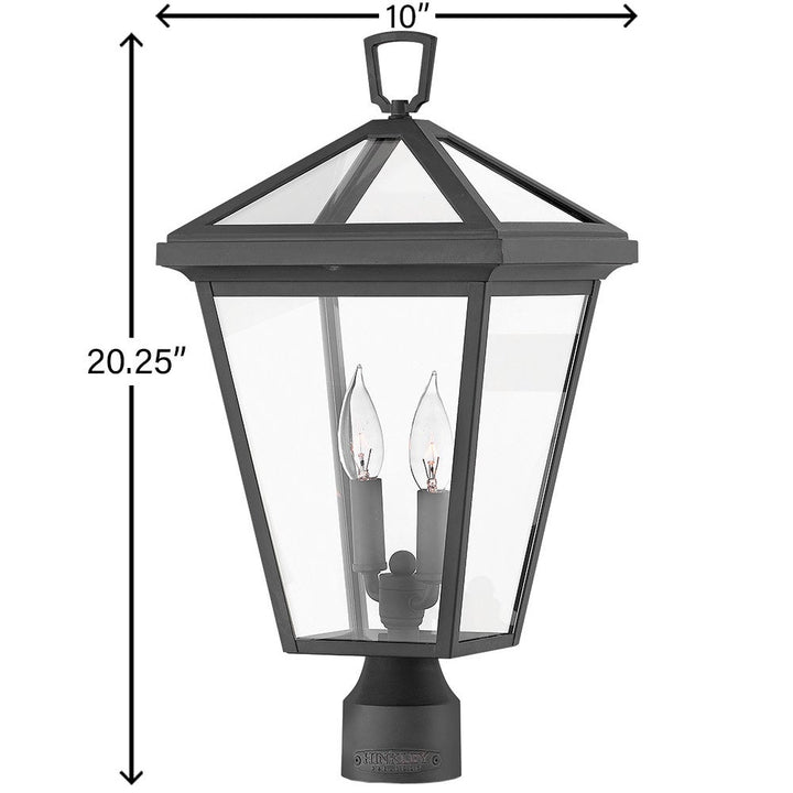 Alford Place Post Mount Lantern