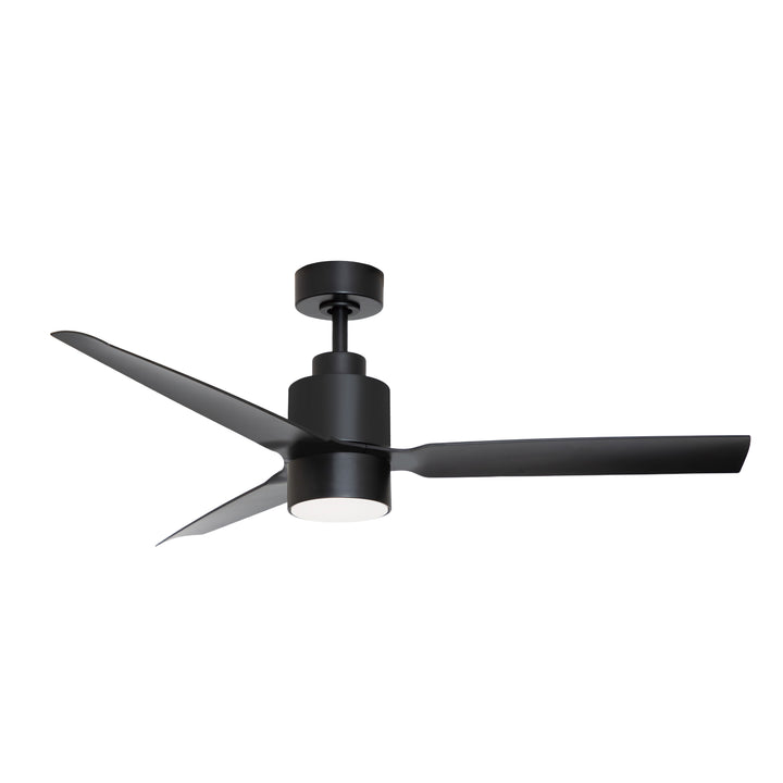 Falcon DC 52" Indoor/Outdoor Fan w LED Light Kit Black