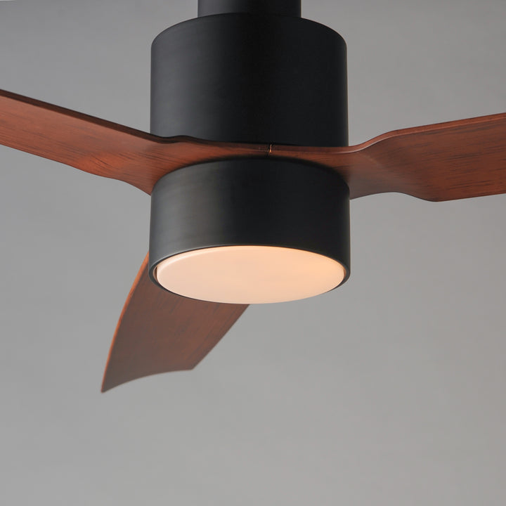 Falcon DC 52" Indoor/Outdoor Fan w LED Light Kit Black / Walnut alternate view