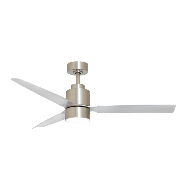 Falcon DC 52" Indoor/Outdoor Fan w LED Light Kit Satin Nickel alternate view