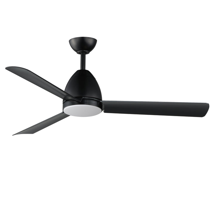 Seaborne 54" Marine Grade Fan w LED Light Kit Black