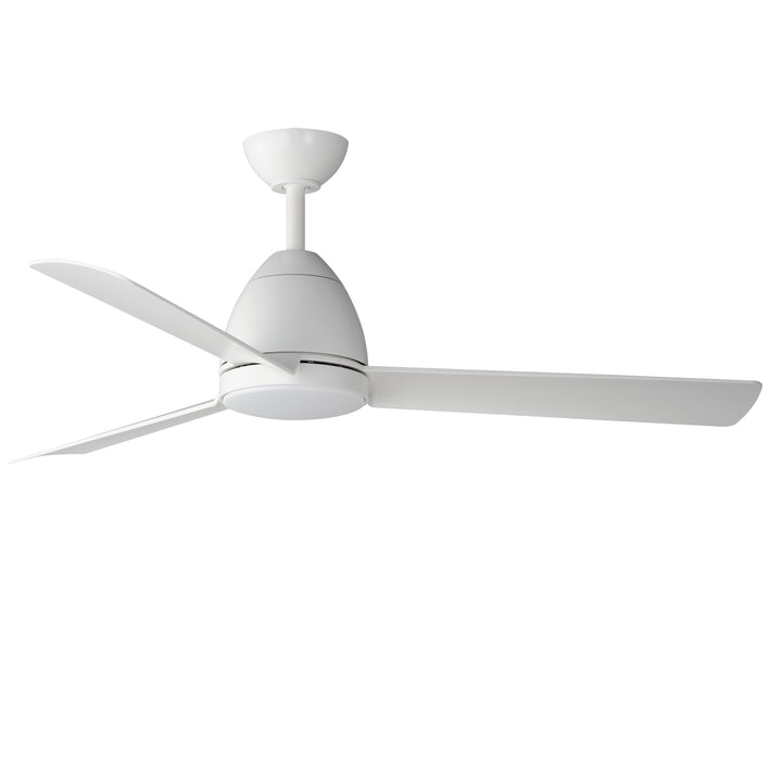 Seaborne 54" Marine Grade Fan w LED Light Kit Matte White