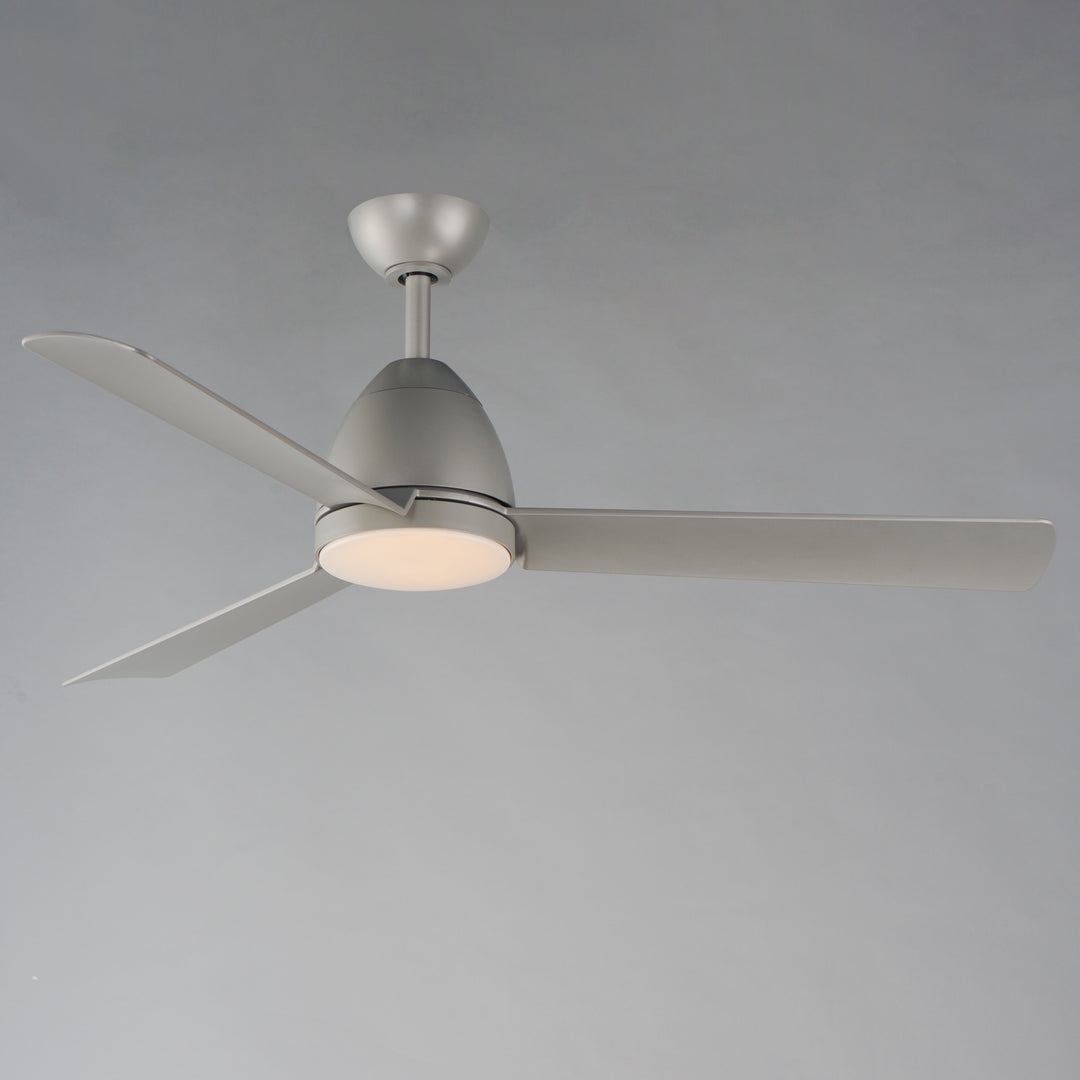 Seaborne 54" Marine Grade Fan w LED Light Kit Satin Nickel alternate view