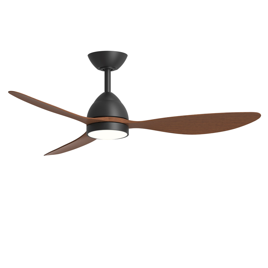 Sparrow 52" Outdoor Fan w LED White / Black / Walnut alternate view