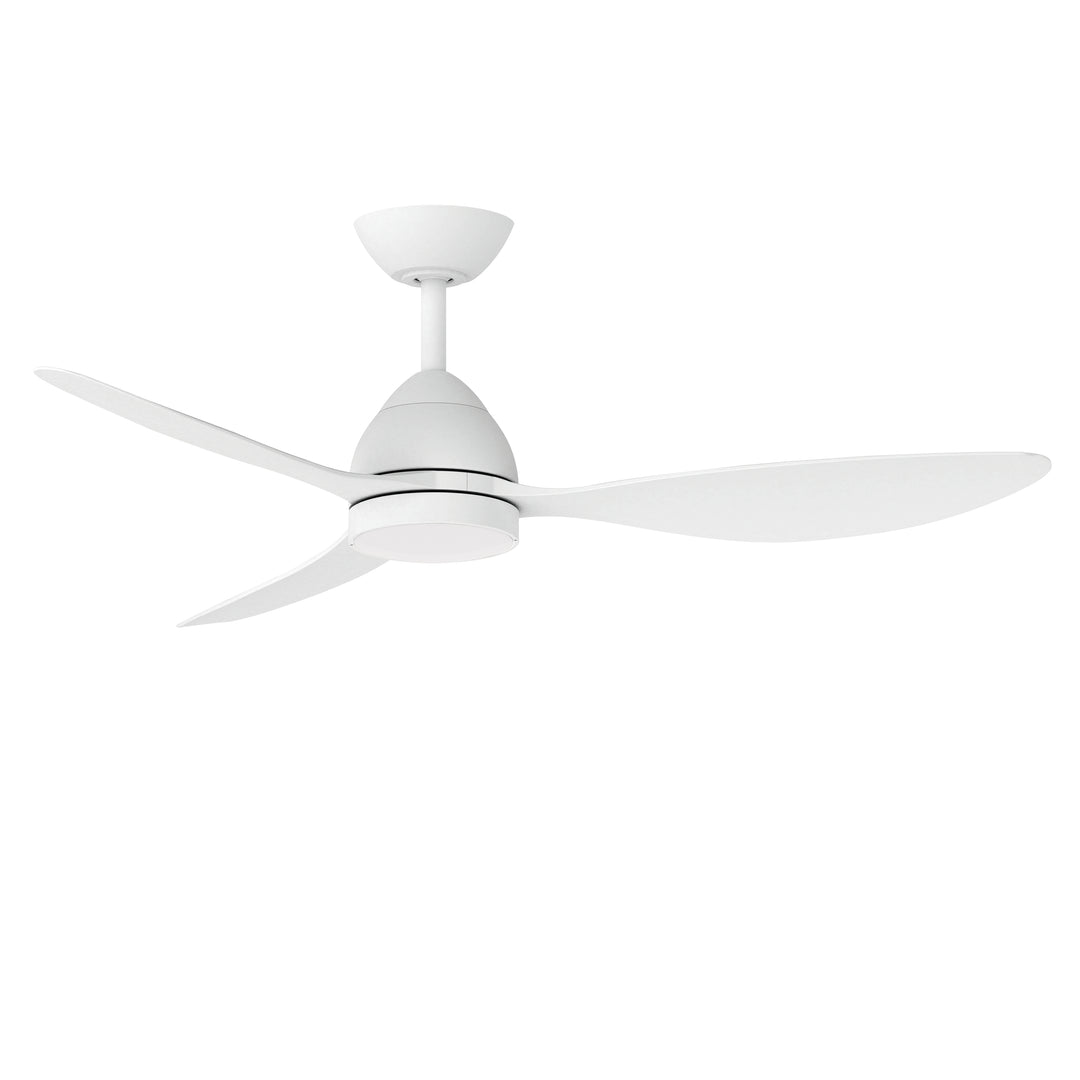 Sparrow 52" Outdoor Fan w LED White / Matte White