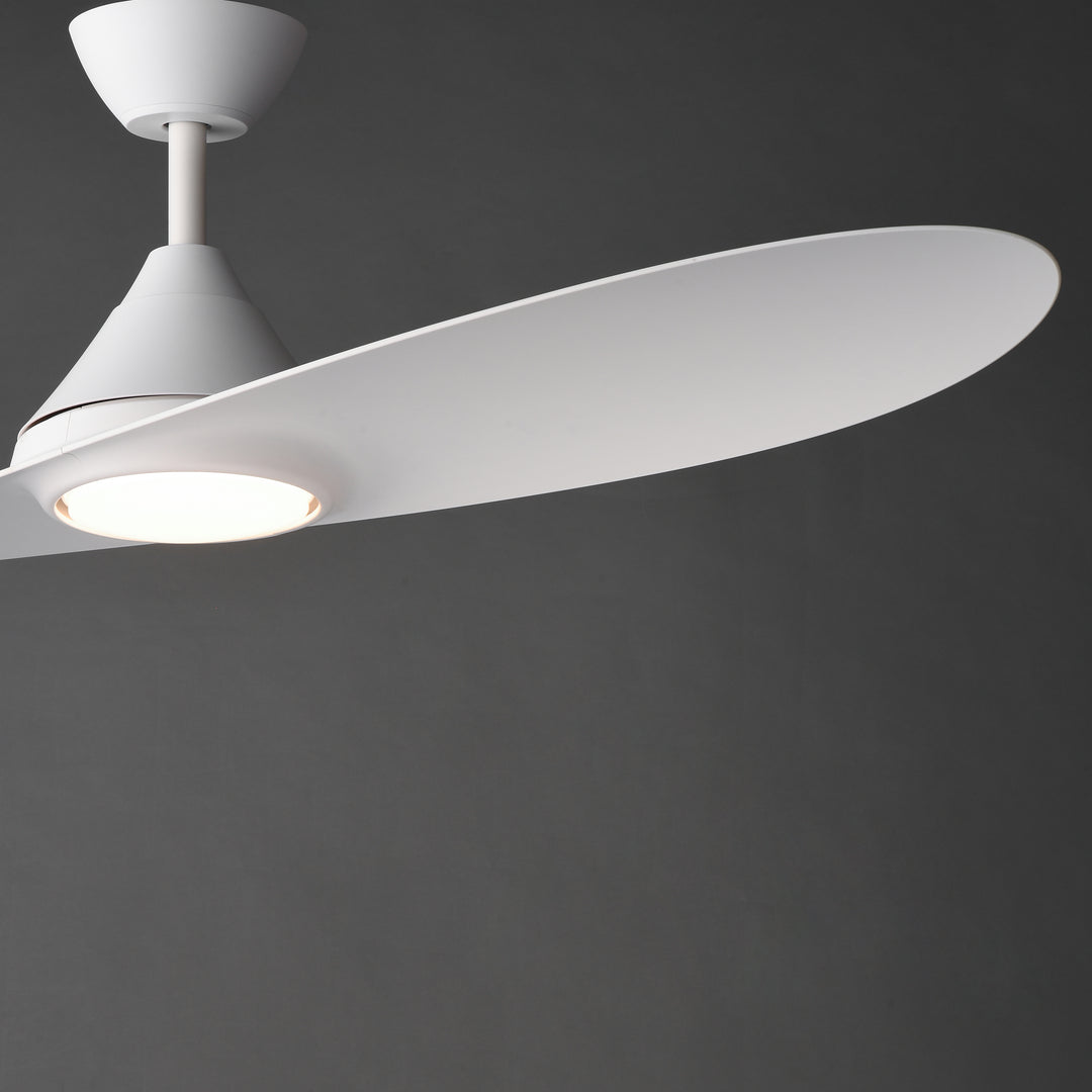 Surf 56" 2-Blade Marine Grade Fan w LED White / Matte White alternate view