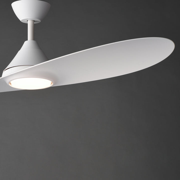 Surf 56" 2-Blade Marine Grade Fan w LED White / Matte White alternate view