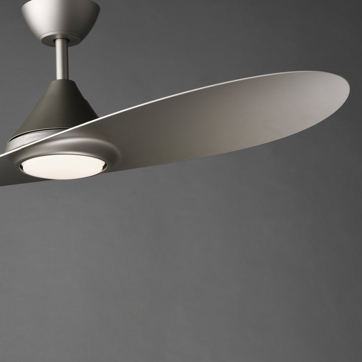 Surf 56" 2-Blade Marine Grade Fan w LED White / Satin Nickel alternate view