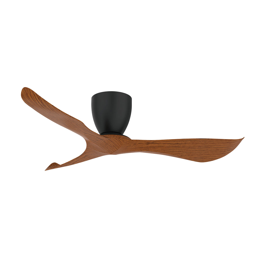 Keanu Hugger 56" Hugger Fan Black / Walnut
