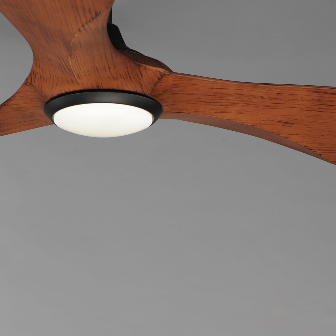 Keanu 56" Indoor/Outdoor Fan w LED Light Kit White / Black / Walnut alternate view