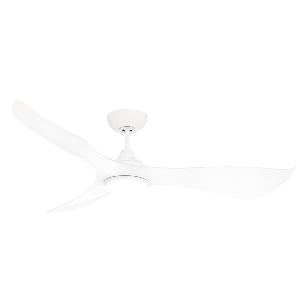 Keanu 56" Indoor/Outdoor Fan w LED Light Kit White / Matte White alternate view