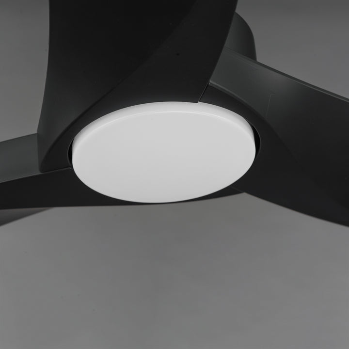 Drifter 52" Outdoor Fan w LED White / Black alternate view
