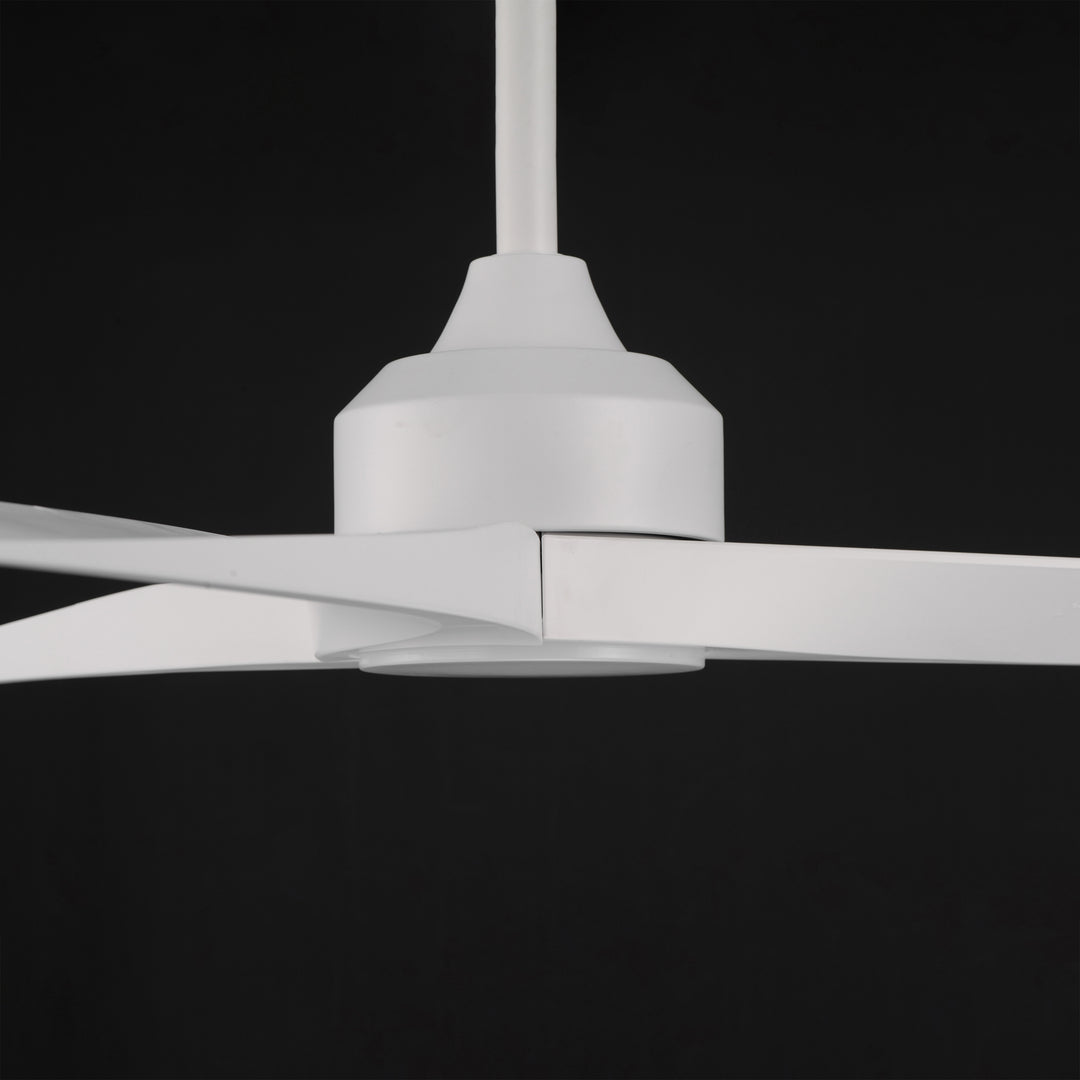Drifter 52" Outdoor Fan w LED White / Matte White alternate view