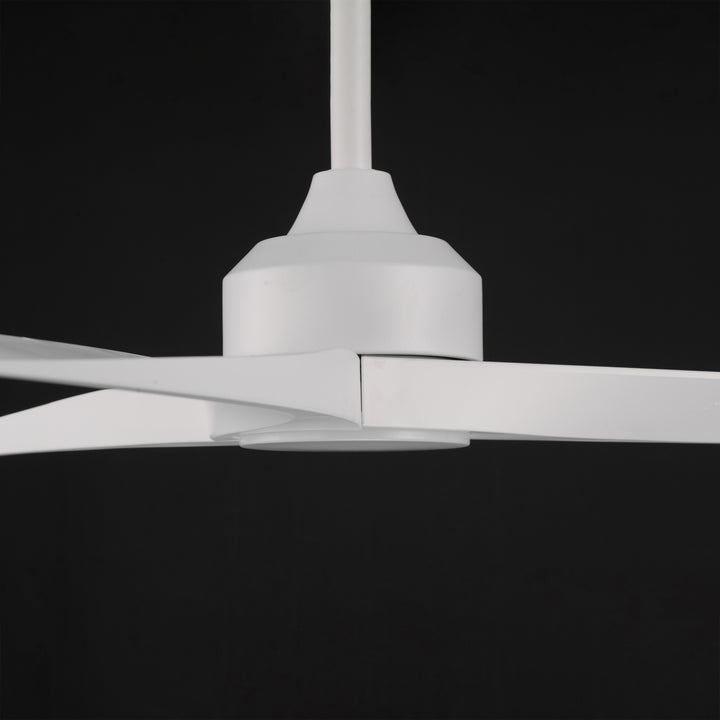 Drifter 52" Outdoor Fan w LED White / Matte White alternate view