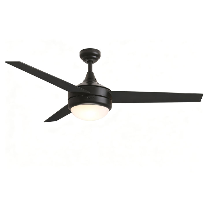 Trio 52" 3-Blade Fan Black alternate view