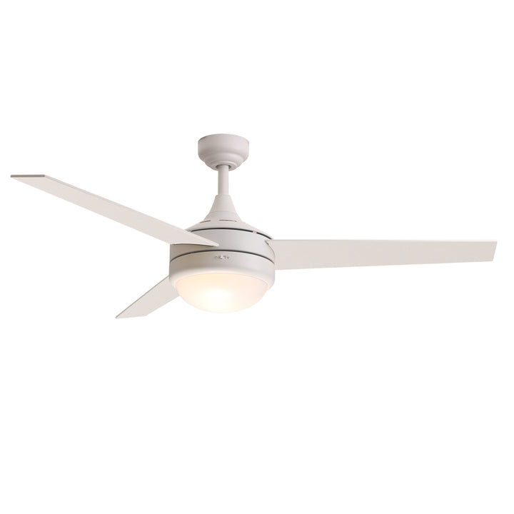 Trio 52" 3-Blade Fan Matte White alternate view