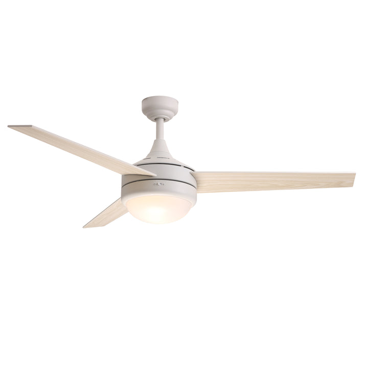 Trio 52" 3-Blade Fan Matte White alternate view