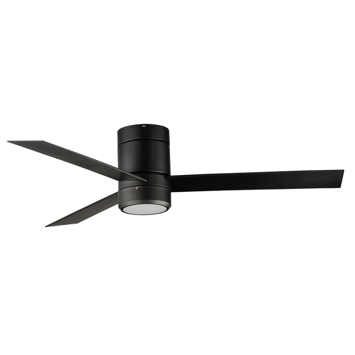 Tanker 52" 3-Blade Hugger Fan w LED Light Kit Black