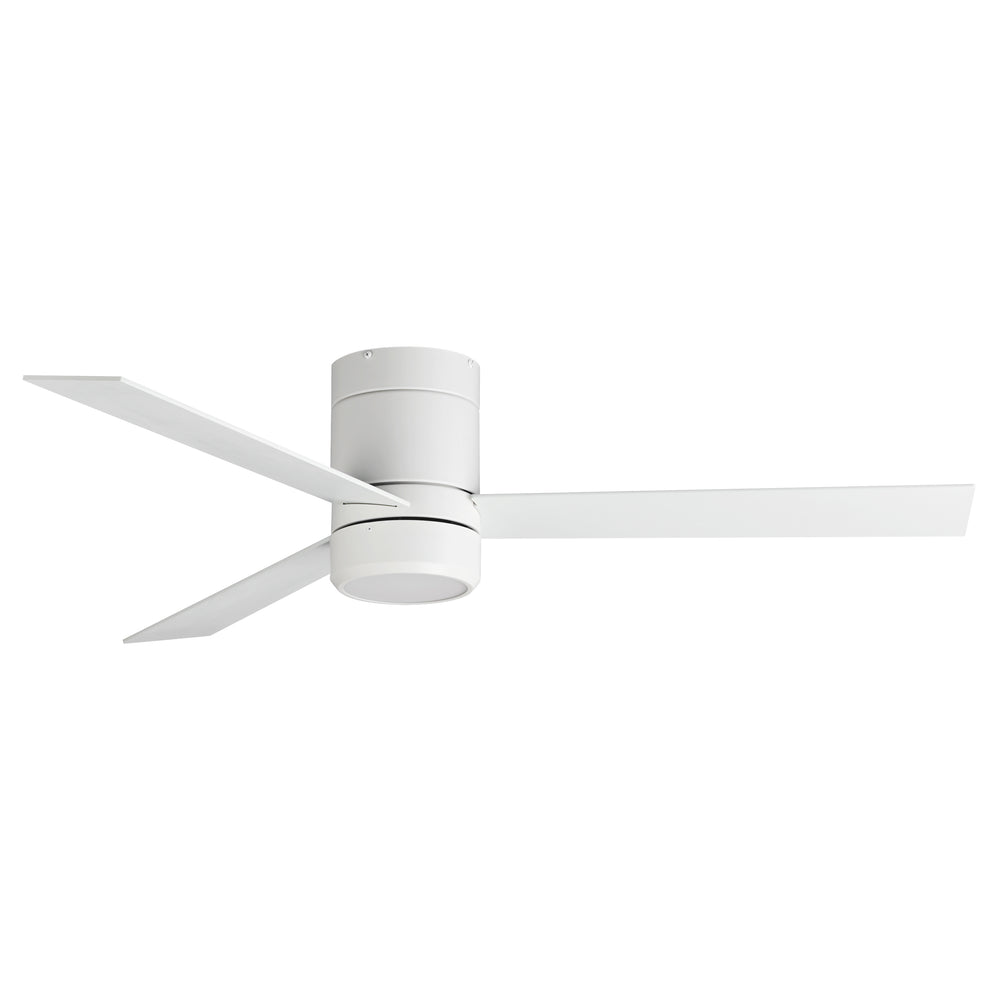Tanker 52" 3-Blade Hugger Fan w LED Light Kit Matte White
