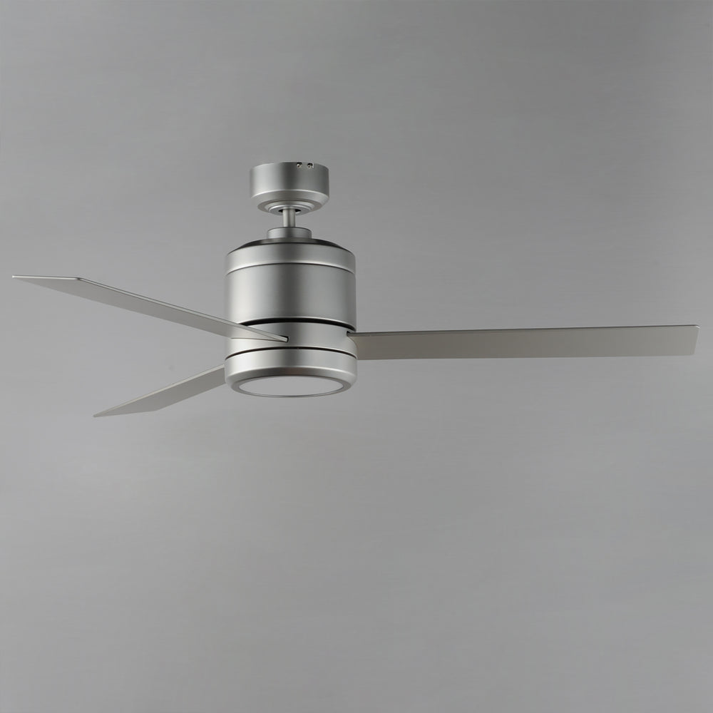 Tanker 52" Nickel Outdoor LED Fan Satin Nickel alternate view