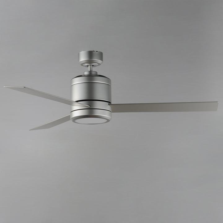 Tanker 52" Nickel Outdoor LED Fan Satin Nickel alternate view