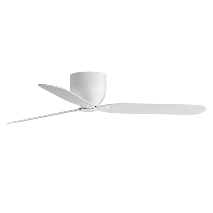 Lowell 52" 3-Blade Hugger Fan (No Light) Matte White