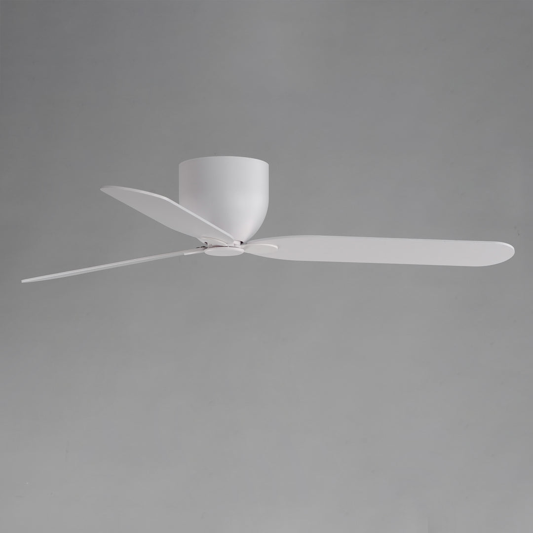 Lowell 52" 3-Blade Hugger Fan (No Light) Matte White alternate view