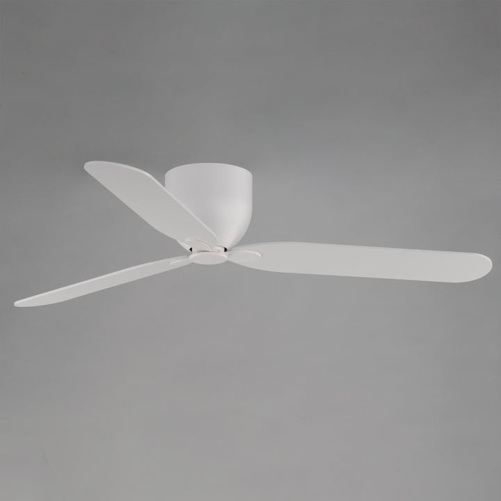 Lowell 52" 3-Blade Hugger Fan (No Light) Matte White alternate view