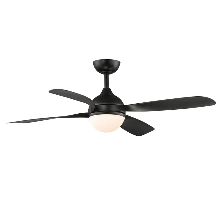 Bola 52" Indoor Fan w LED Light Kit Black