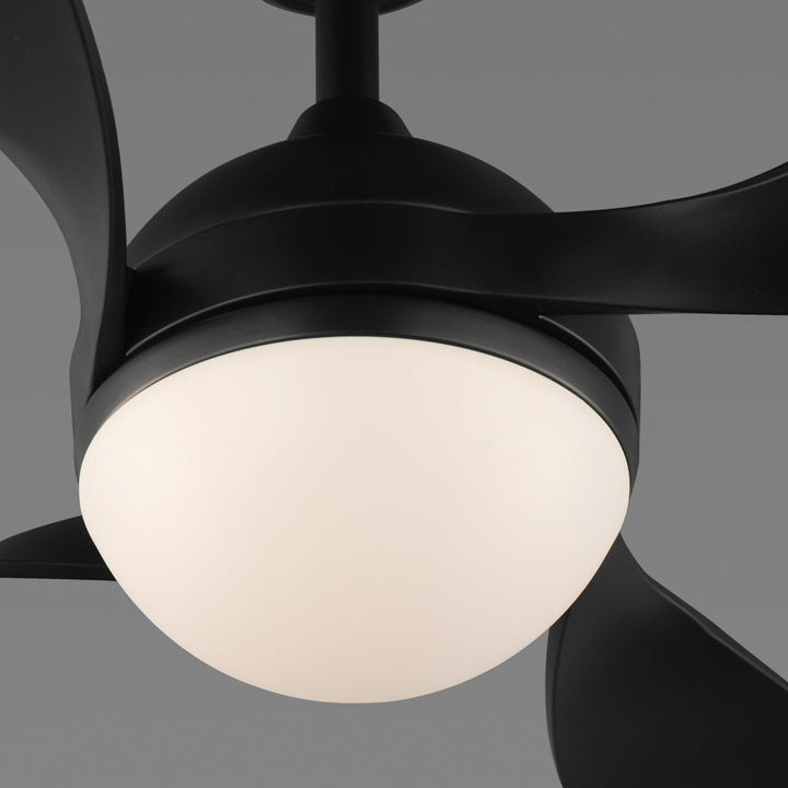 Bola 52" Indoor Fan w LED Light Kit Black alternate view