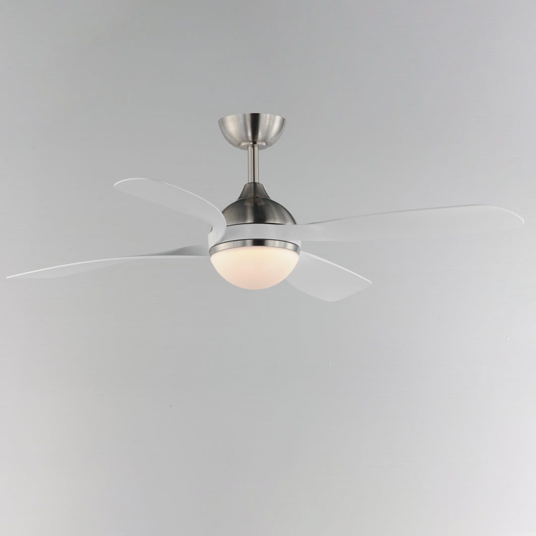 Bola 52" Indoor Fan w LED Light Kit Satin Nickel alternate view